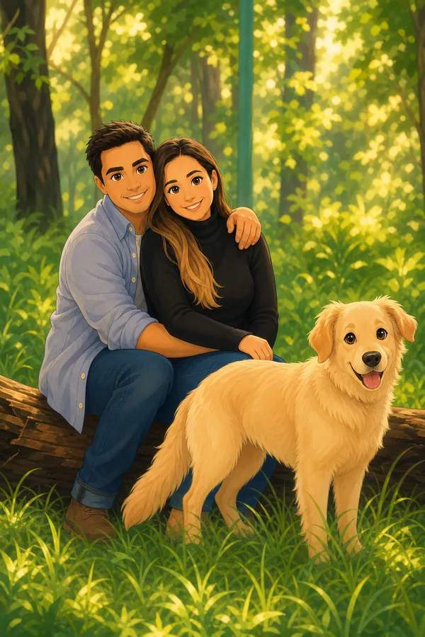 Ilustración en estilo Estilo Disney