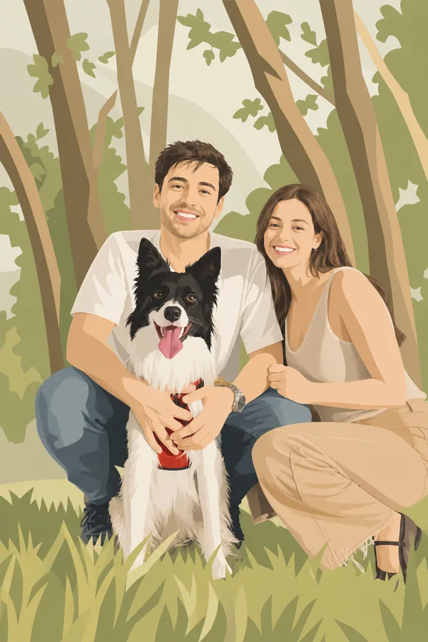 Ilustración en estilo Realista